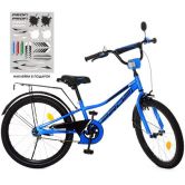 Детский велосипед PROF1 20д. Y20223 Prime, синий