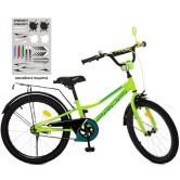 Детский велосипед PROF1 20д. Y20225 Prime, салатовый