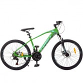 Велосипед 24д. G24VELOCITY A24.1, зелено-черный
