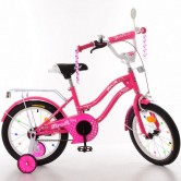 Детский велосипед PROF1 16д. XD1692, Star, малиновый
