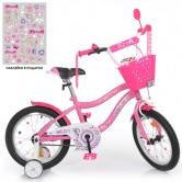 Детский велосипед PROF1 16д. Y16241-1 Unicorn, розовый