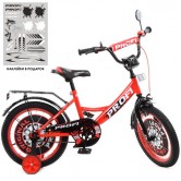 Детский велосипед 16д. Y1646-1, Original boy, красно-черный