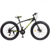 Велосипед 26д. EB26POWER 1.0 S26.6, черно-салатовый | Спортивний велосипед 26д. EB26POWER 1.0 S26.6