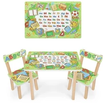 Детский столик 501-134(UA), со стульчиками, школа