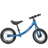 Детский беговел 12д. ML-0083-1, надувные колеса, синий