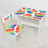 Детский столик 504-128 со стульчиком, цвета