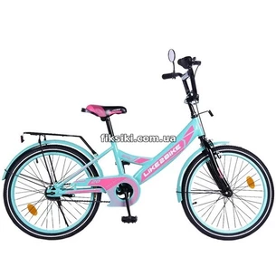 Велосипед детский 20'' 212003, Like2bike Sky, бирюзовый