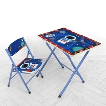 Детский столик A19-ASTR со стульчиком, астронавт