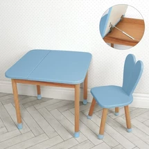 Детский столик 04-025BLAKYTN-BOX, со стульчиком, синий