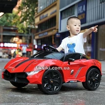 Детский электромобиль M 4796 EBLR-3, Lamborghini, кожаное сиденье