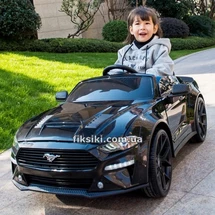 Детский электромобиль M 4789 EBLR-2 Ford Mustang, кожаное сиденье | Дитячий електромобіль M 4789 EBLR-2