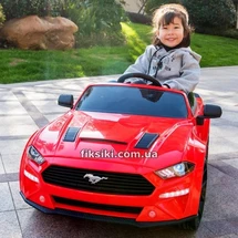 Детский электромобиль M 4789 EBLR-3 Ford Mustang, кожаное сиденье