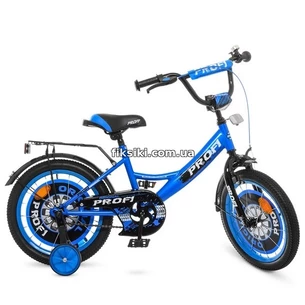 Велосипед детский PROF1 16д. Y1644, Original boy, голубой