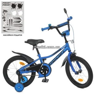 Велосипед детский PROF1 18д. Y18223-1 Prime, синий