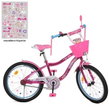 Велосипед детский PROF1 20д. Y20242 S-1, Unicorn, с корзинкой