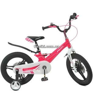 Детский велосипед PROF1 16д. LMG16232 Hunter, малиновый | Дитячий велосипед PROF1 16д. LMG16232