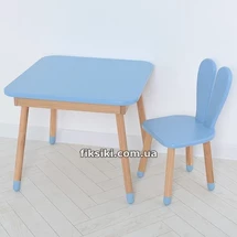 Детский столик 04-025BLAKYTN-DESK со стульчиком, синий | Дитячий столик 04-025BLAKYTN-DESK