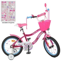 Велосипед детский PROF1 16д. Y16242 S-1K Unicorn, с корзинкой