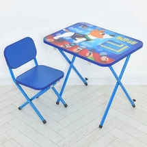 Детский столик M 5087-4 со стульчиком | Дитячий столик M 5087-4 зі стільчиком