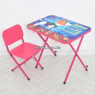 Детский столик M 5087-8 со стульчиком | Дитячий столик M 5087-8 зі стільчиком