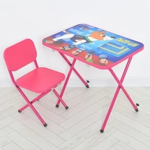 Детский столик M 5087-8 со стульчиком | Дитячий столик M 5087-8 зі стільчиком