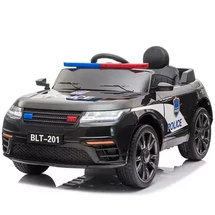 Детский электромобиль M 4842 EBLR-2-1 Police, кожаное сиденье