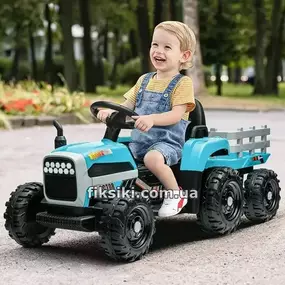 Детский электромобиль M 5733 EBLR-4 трактор, мягкое сиденье
