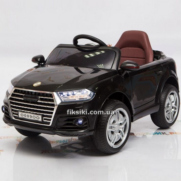 Детский электромобиль M 3179 EBLR-2, мягкое кожаное сиденье, черный