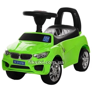 Детская каталка-толокар M 3147B-5 BMW, зеленая