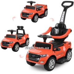 Купить Детский электромобиль M 3575 EL-7, каталка-толокар M 3575 EL-7, оранжевый