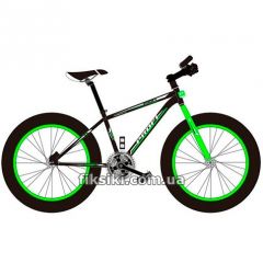 Купить Велосипед 26 д. EB26POWER 1.0 S26.2, фетбайк, черно-зеленый