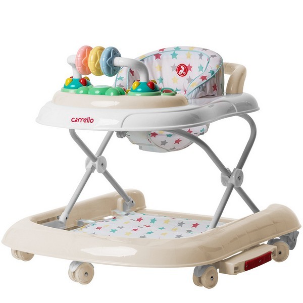 Кликните для увеличения изображения Купить Ходунки CARRELLO CRL-9603/2 Beige Первые шаги 3 в 1