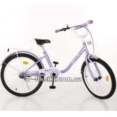 Велосипед детский PROF1 20д. Y2083, фиолетовый, Flower