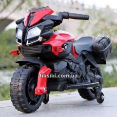 Купить Детский мотоцикл T-7218 EVA RED, мягкие колеса