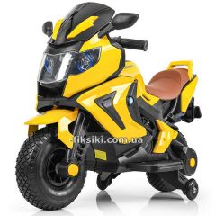 Детский мотоцикл M 3681 ALS-6, BMW в автопокраске, желтый
