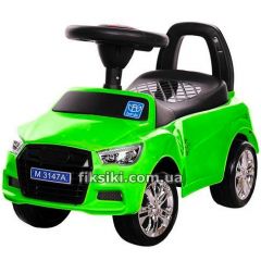 Детская каталка-толокар M 3147 A(MP3)-5, Audi, зеленая