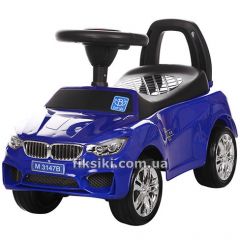 Купить Детская каталка-толокар M 3147 B(MP3)-4, BMW, синяя
