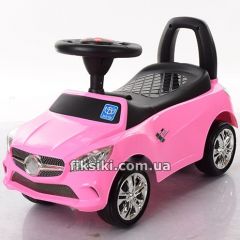 Купить Детская каталка-толокар M 3147 C(MP3)-8, Mercedes, розовая