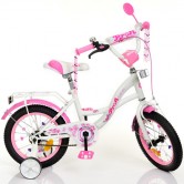 Детский велосипед PROF1 14д. Y1425, Butterfly, бело-малиновый | Дитячий велосипед PROF1 14д. Y1425