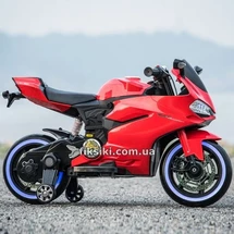 Детский мотоцикл M 4104 EL-3 Ducati, мягкое сиденье, красный купить