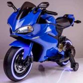 Детский мотоцикл M 4104 EL-4 Ducati, мягкое сиденье, синий
