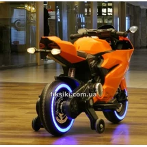 Детский мотоцикл M 4104 EL-7 Ducati, мягкое сиденье, оранжевый купить