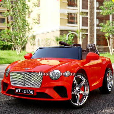 Детский электромобиль T-7644 EVA RED, Bentley, красный