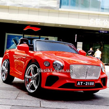 Детский электромобиль T-7644 EVA RED, Bentley, красный купить