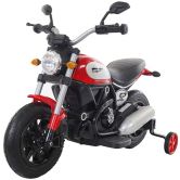 Детский мотоцикл T-7226 AIR WHEEL RED, надувные колеса