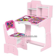 Купить Детская парта W 2071-64-2, Hello Kitty, со стульчиком