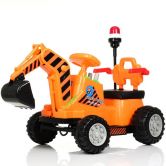 Детский трактор M 4143 L-7, электромобиль, оранжевый
