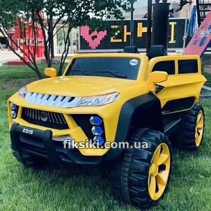 Детский электромобиль M 4138 EBLR-6 Jeep, мягкое сиденье