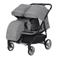 Коляска прогулочная CARRELLO Connect CRL-5502/1 Rock Gray, для двойни фото 99