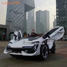 Детский электромобиль M 4115 EBLR-1 Lamborghini, EVA колеса, белый купить